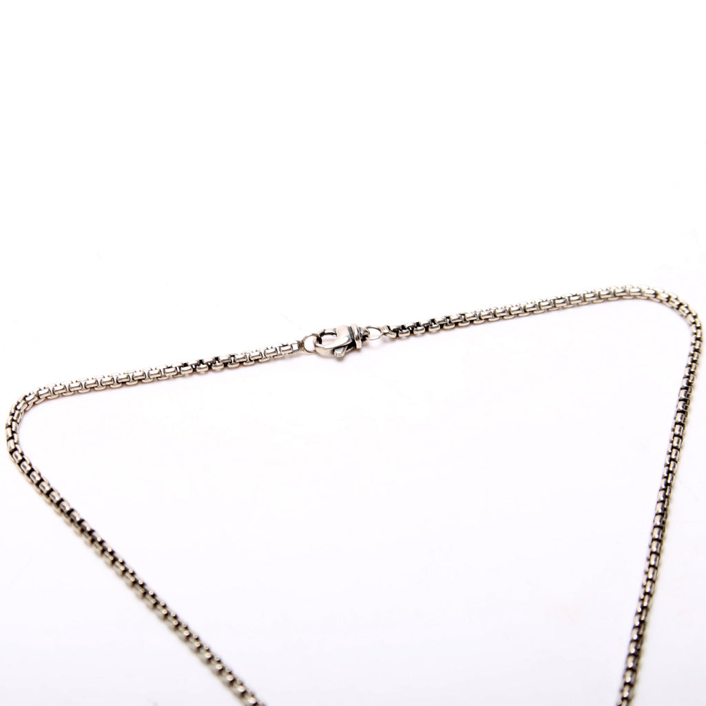 Acorn Charm Topaz Necklace 925/585