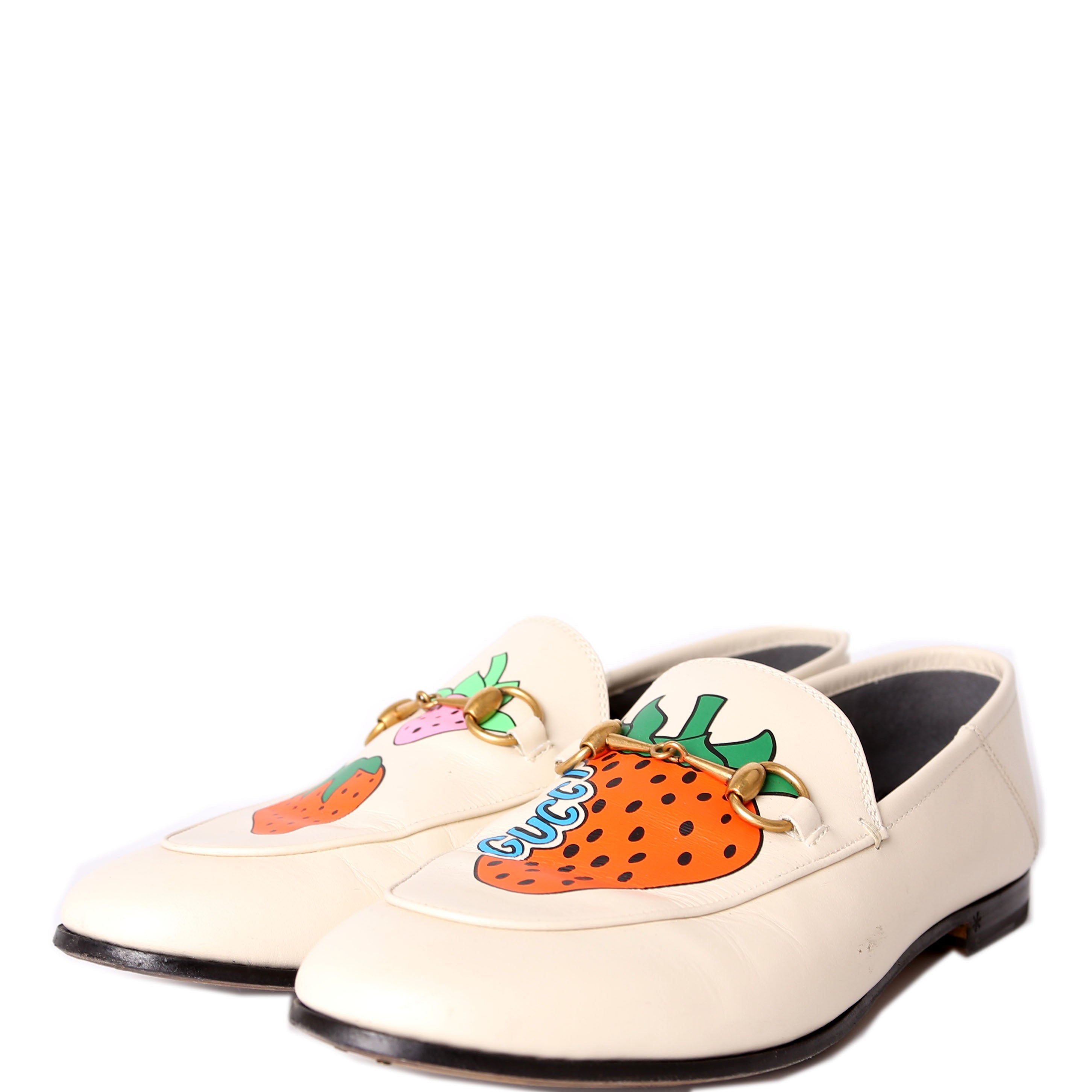 Gucci Brixton Horsebit Loafers Size 38