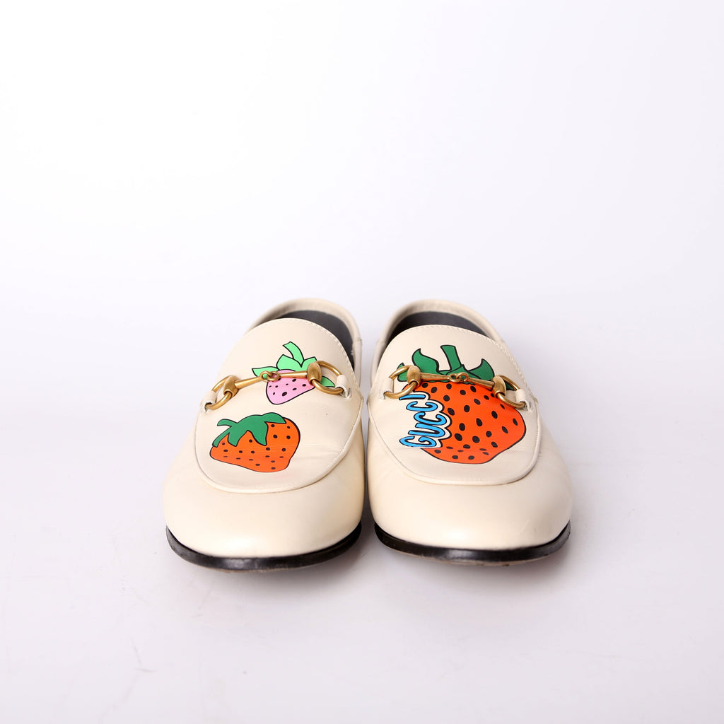 Gucci Brixton Horsebit Loafers Size 38