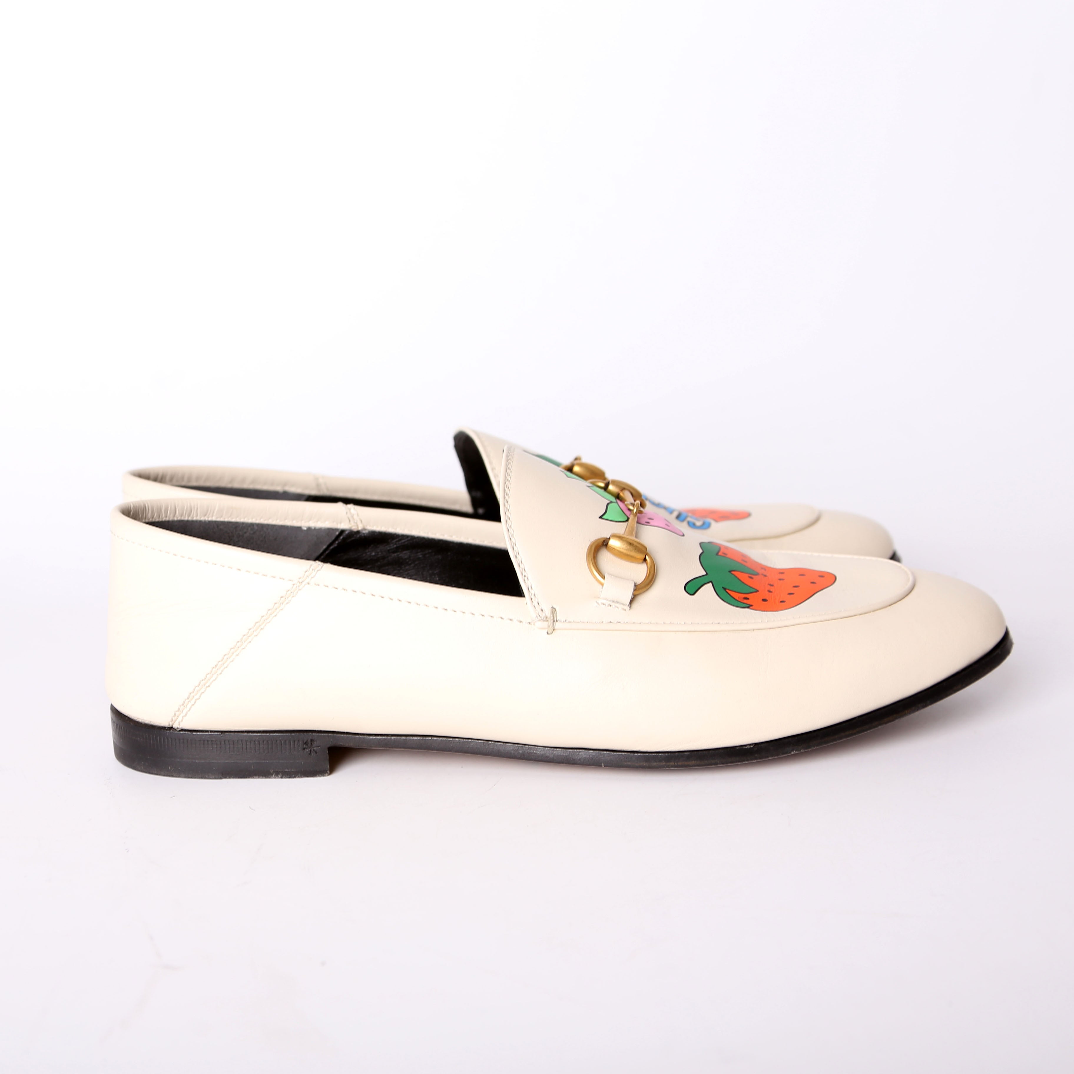 Gucci Brixton Horsebit Loafers Size 38