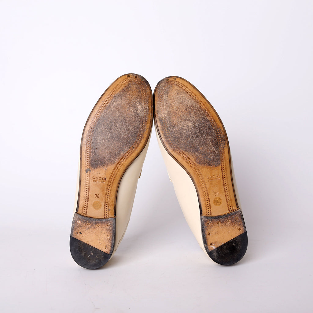 Gucci Brixton Horsebit Loafers Size 38