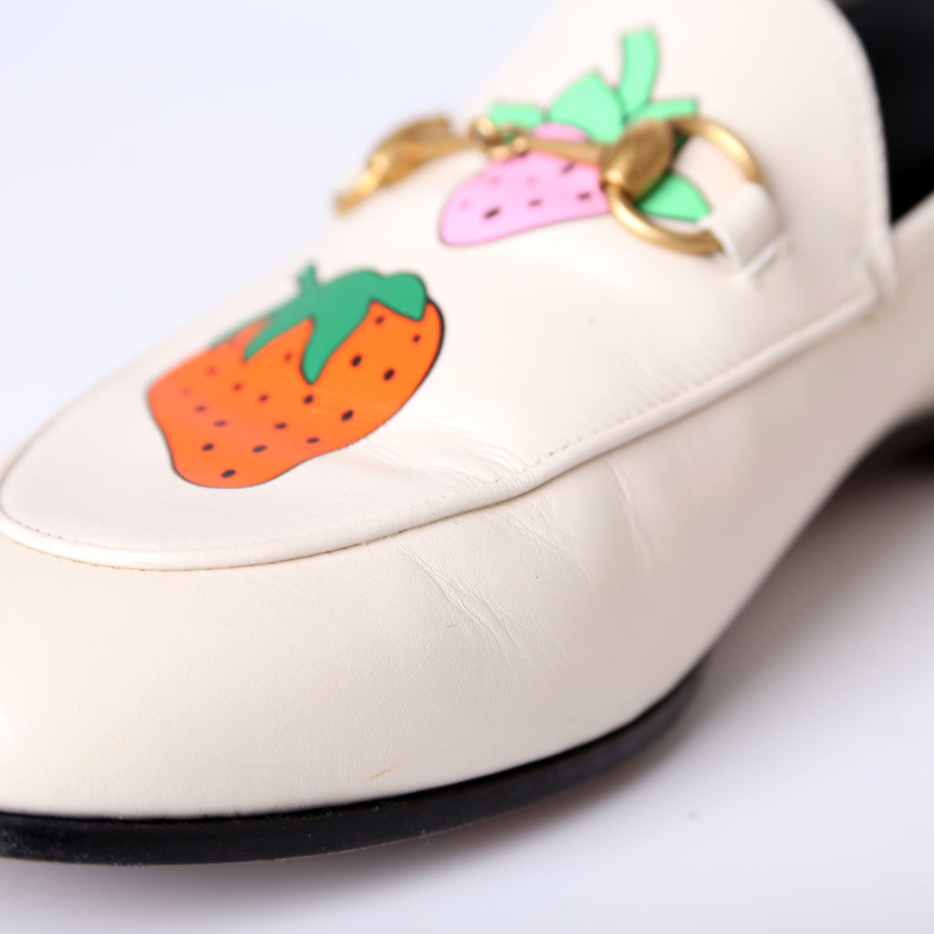 Gucci Brixton Horsebit Loafers Size 38
