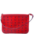Visetos Large Zip Pouch Red