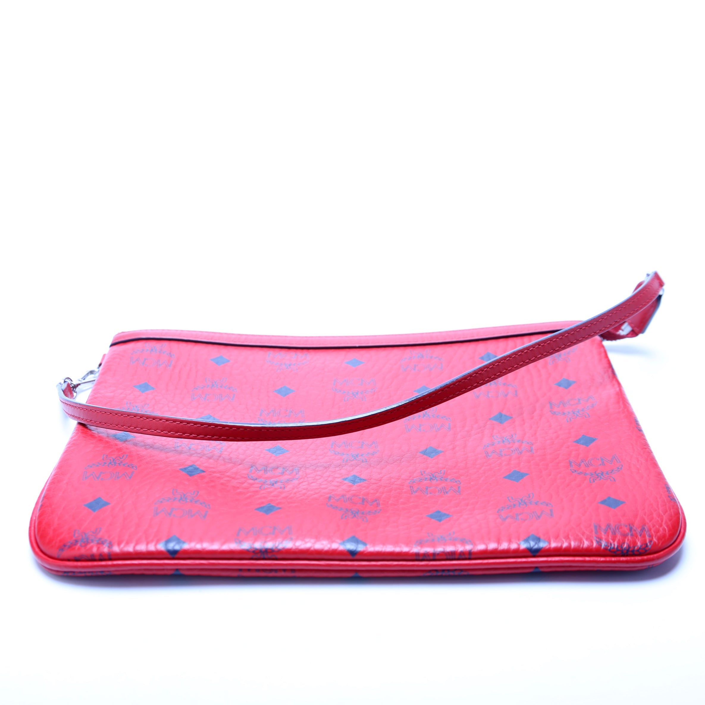 Visetos Large Zip Pouch Red
