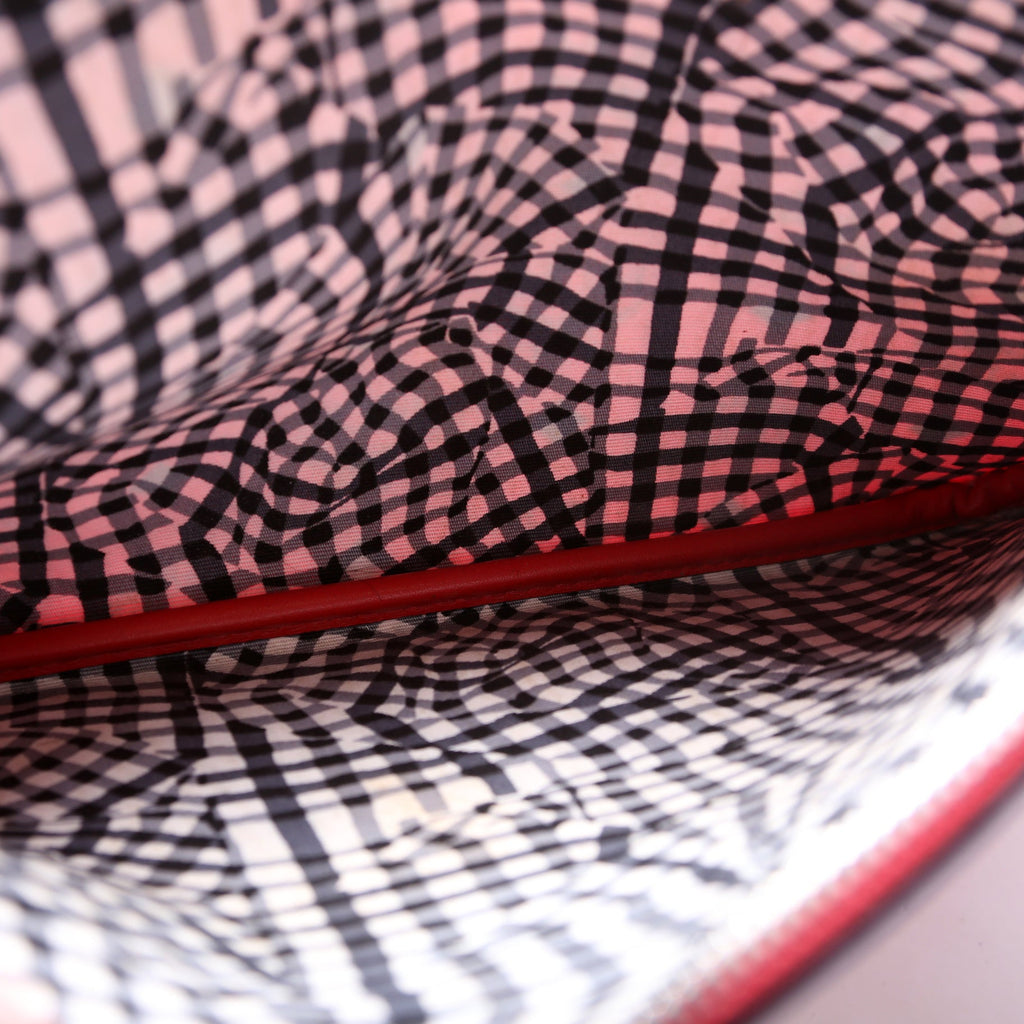 Visetos Large Zip Pouch Red