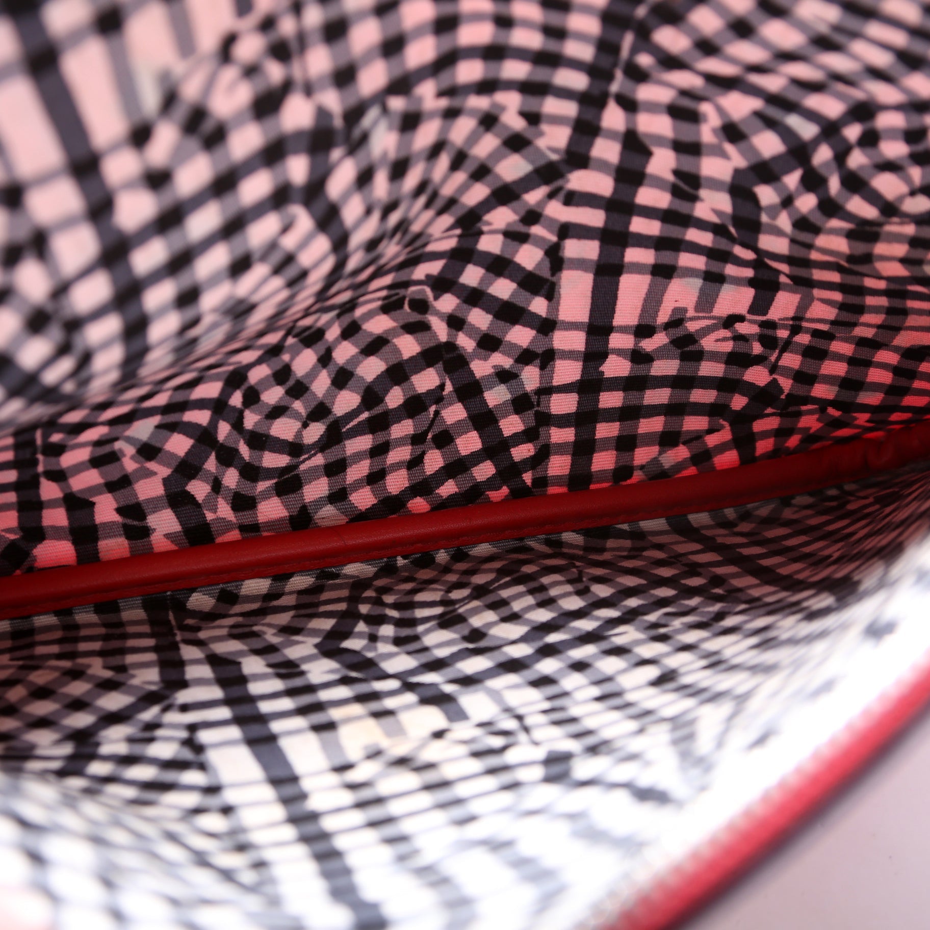 Visetos Large Zip Pouch Red
