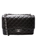 Classic Flap Jumbo Caviar RFID Black