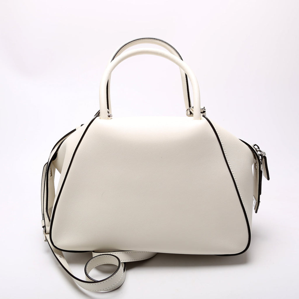 1BA365 Supernova Medium Handbag Calfskin White