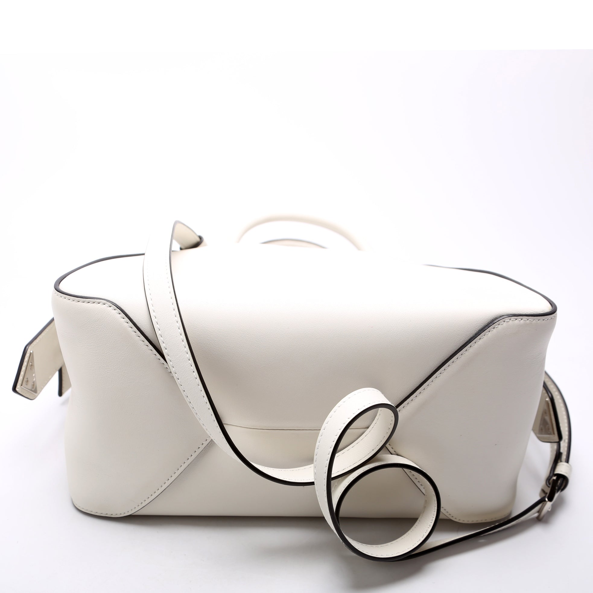 1BA365 Supernova Medium Handbag Calfskin White