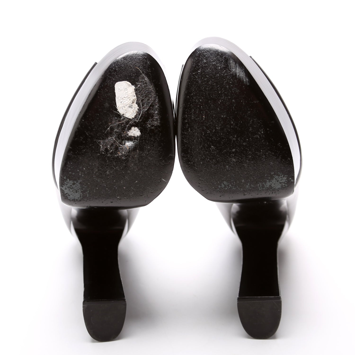 Padlock Peeptoe Platform Pumps Size 39.5