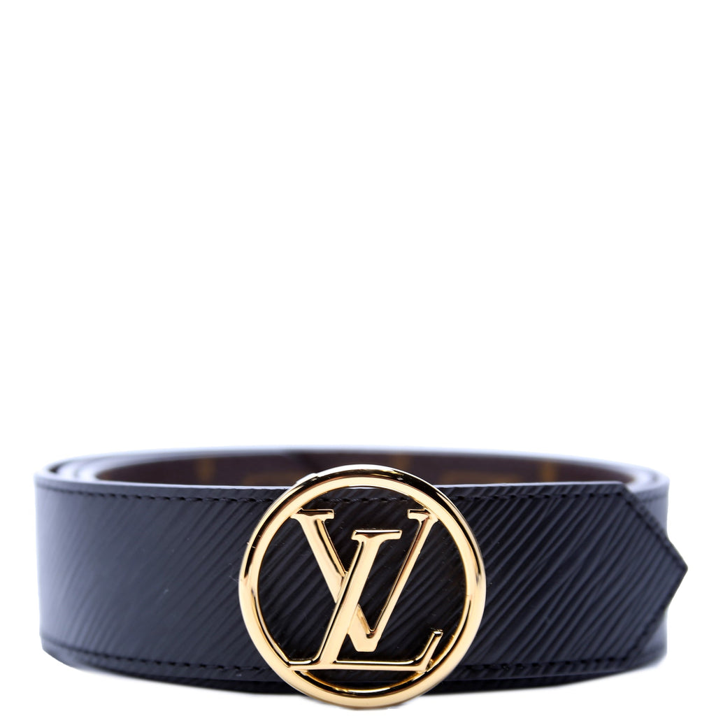 Circle LV Epi/Monogram Belt Size 85/34 Black