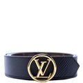 Circle LV Epi/Monogram Belt Size 85/34 Black