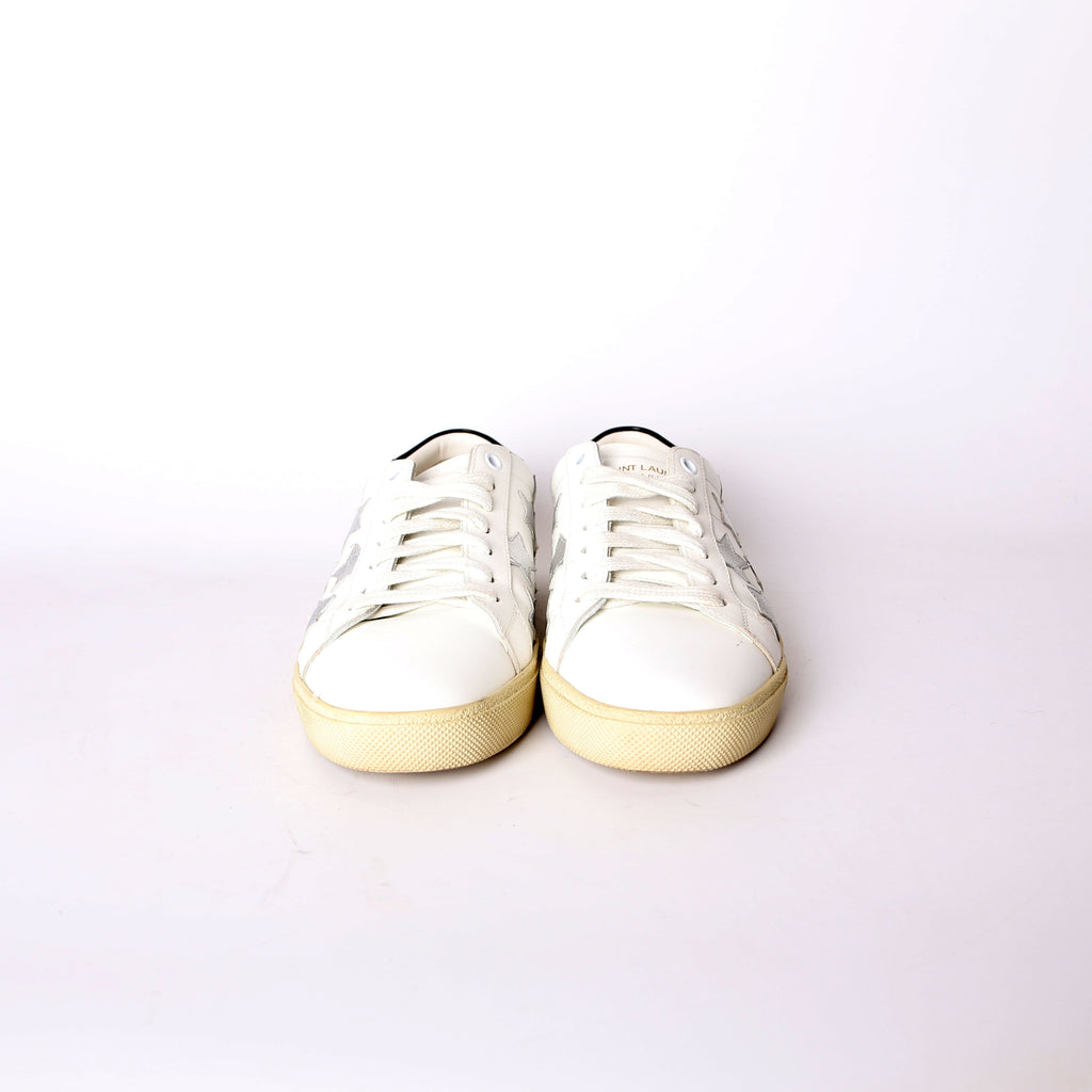 SAINT LAURENT Court Classic Sneakers Size 38.5