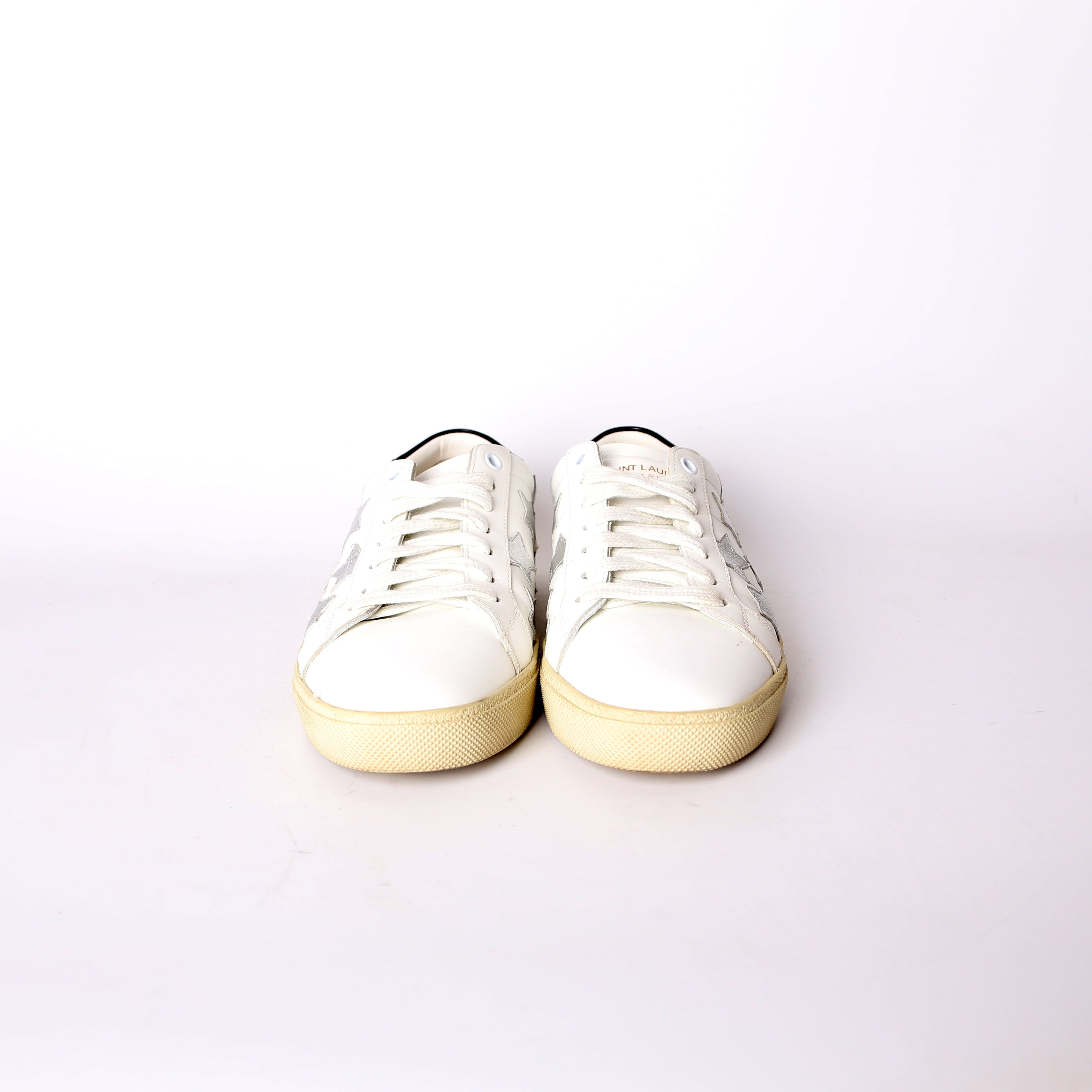 SAINT LAURENT Court Classic Sneakers Size 38.5