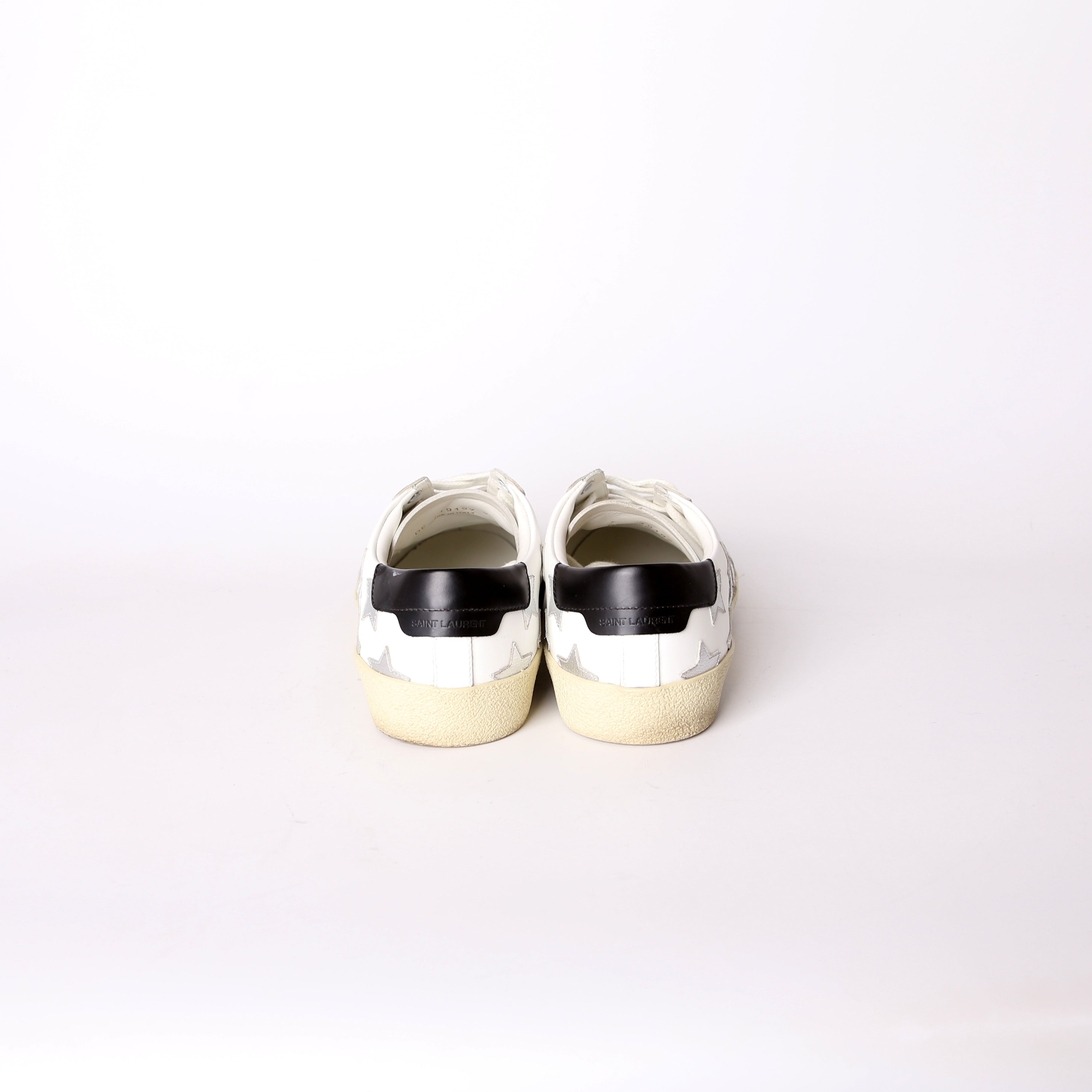 SAINT LAURENT Court Classic Sneakers Size 38.5