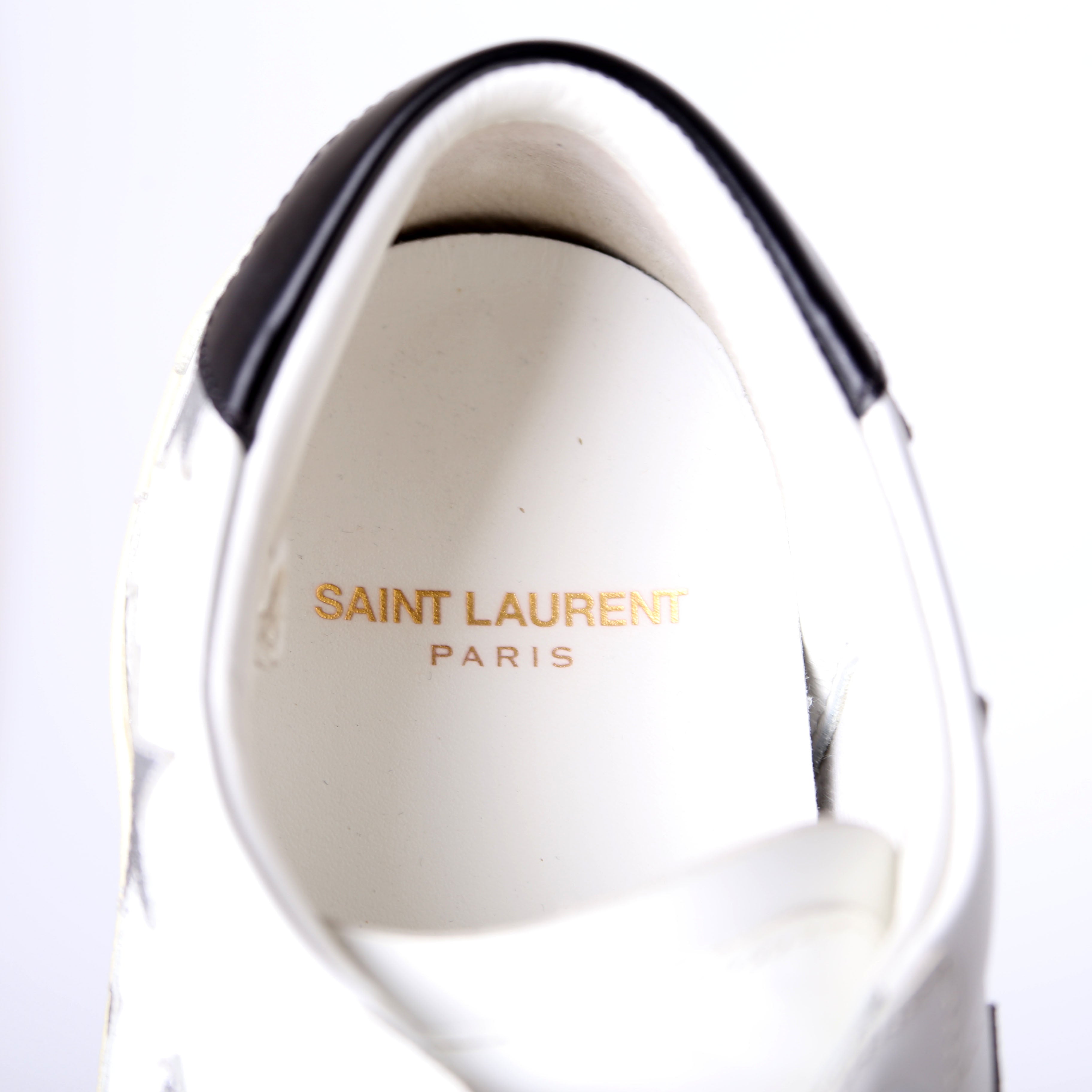 SAINT LAURENT Court Classic Sneakers Size 38.5