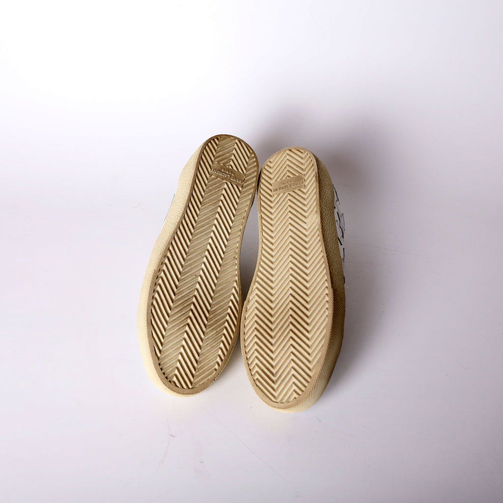 SAINT LAURENT Court Classic Sneakers Size 38.5