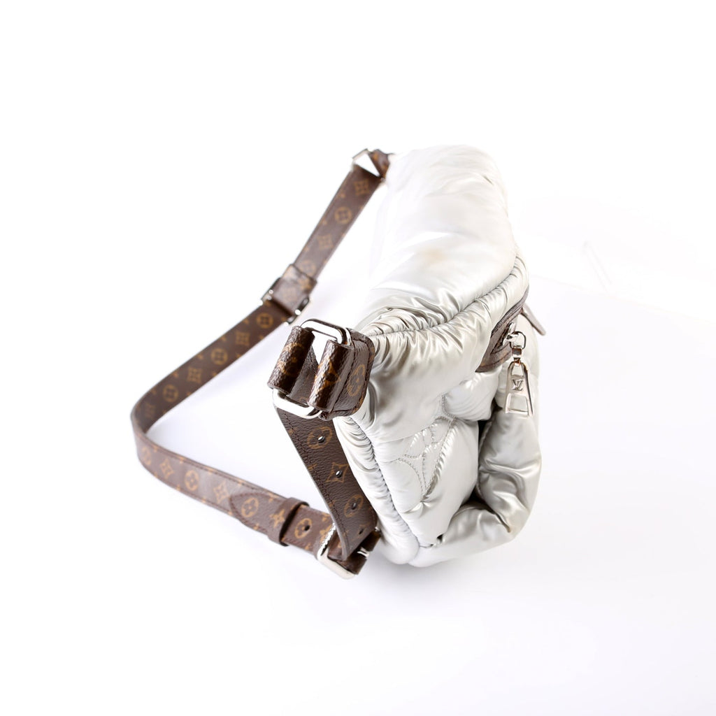 Maxi Bumbag Pillow Monogram Silver