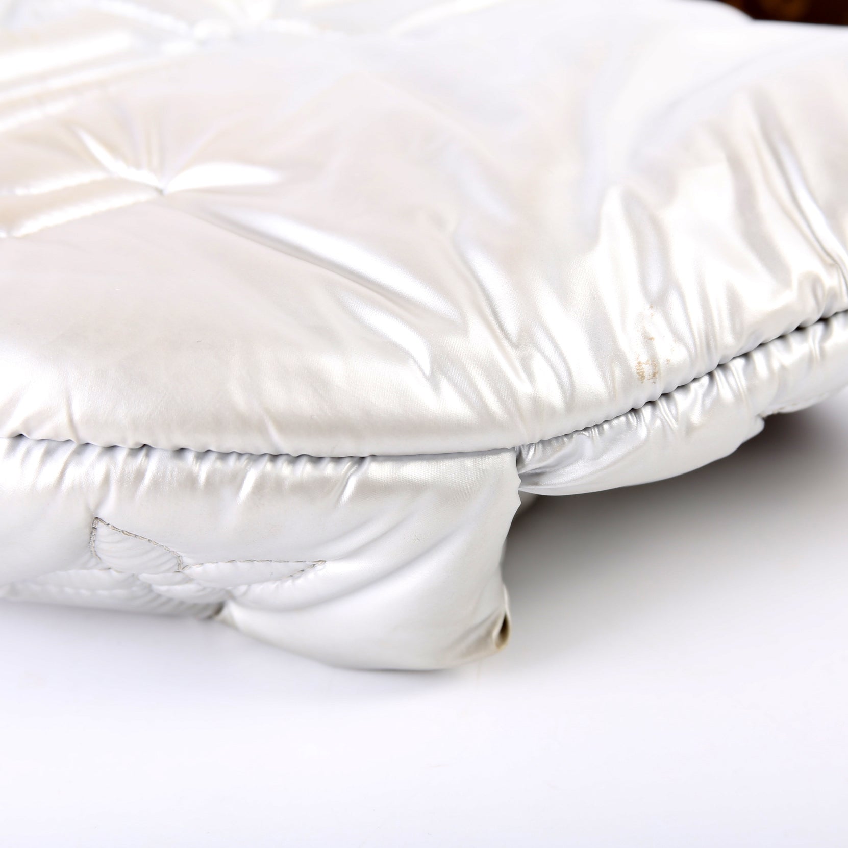 Maxi Bumbag Pillow Monogram Silver