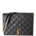 579607 Becky Shoulder Bag Quilted Lambskin Large