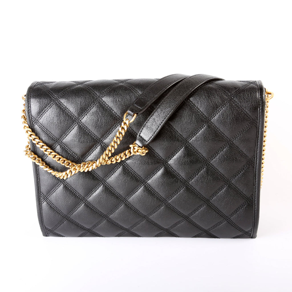 579607 Becky Shoulder Bag Quilted Lambskin Large