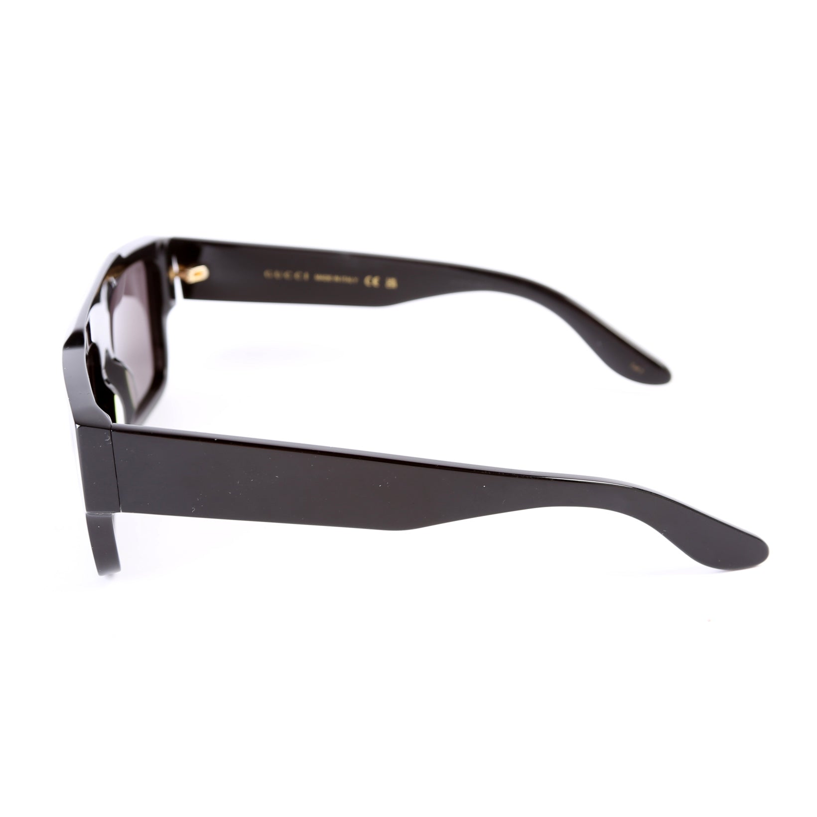 GG1460S Logo Rectangle Acetate Sunglasses Black