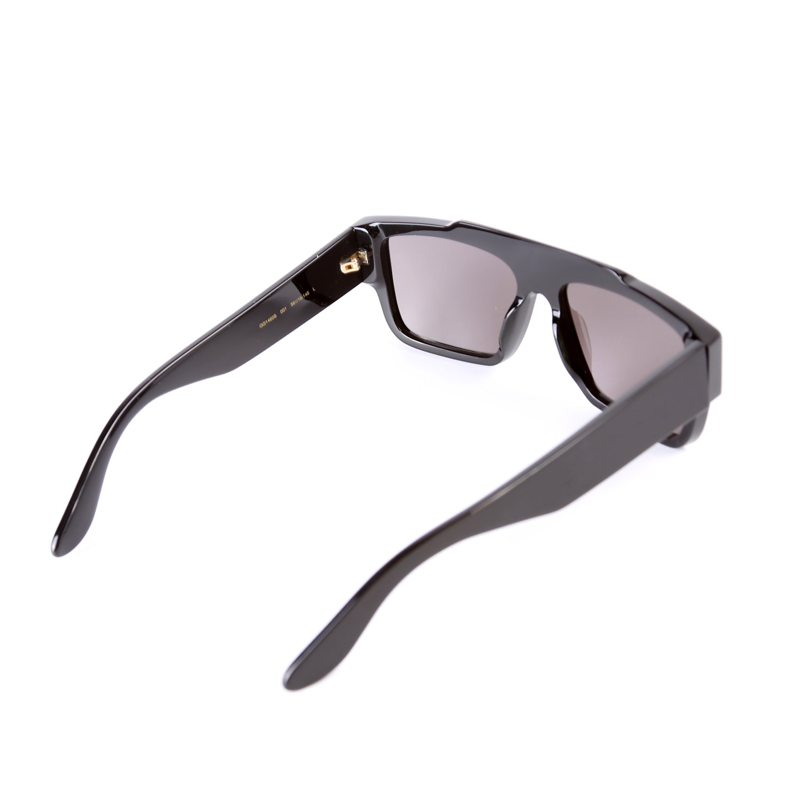 GG1460S Logo Rectangle Acetate Sunglasses Black