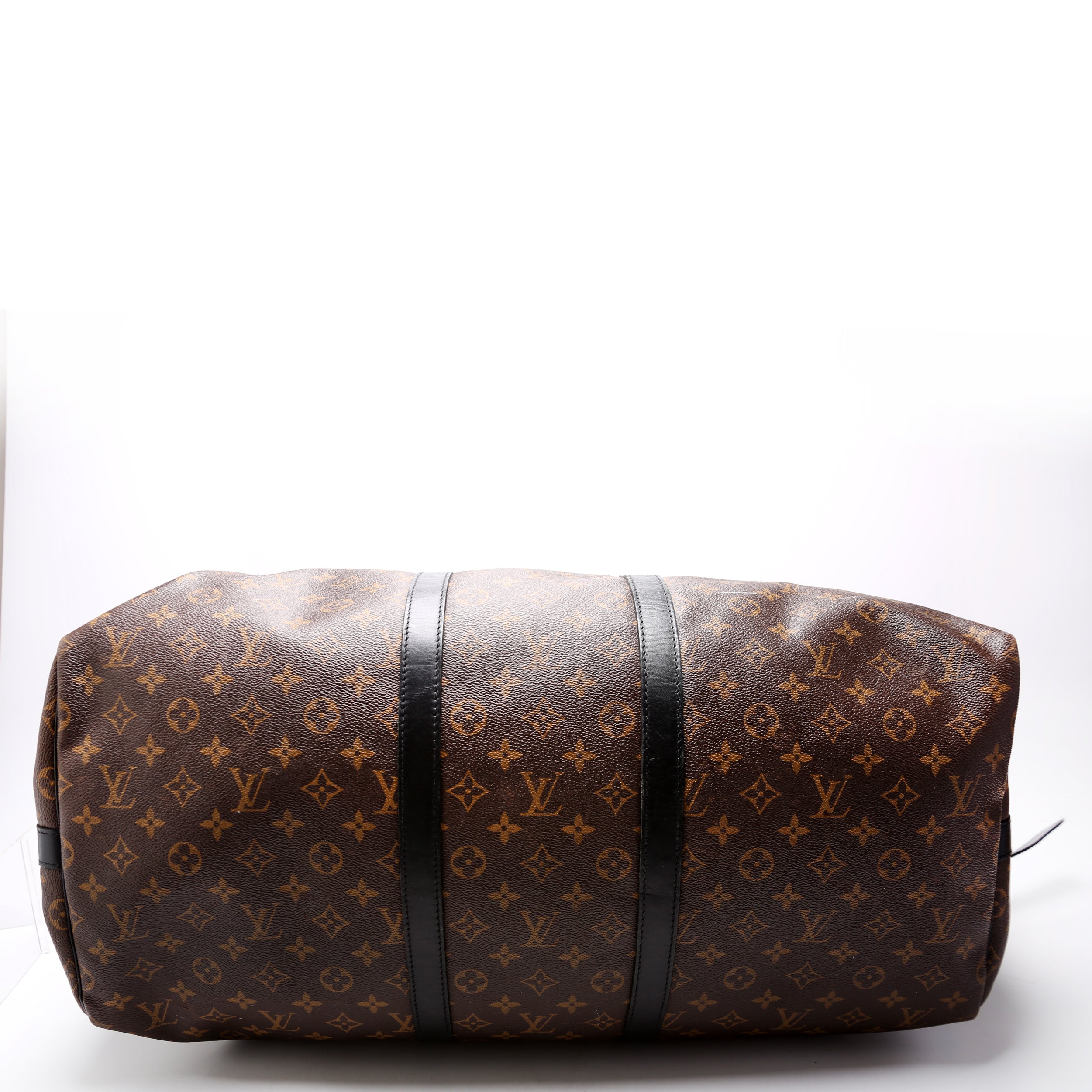 Keepall 55 Bandouliere Macassar Monogram