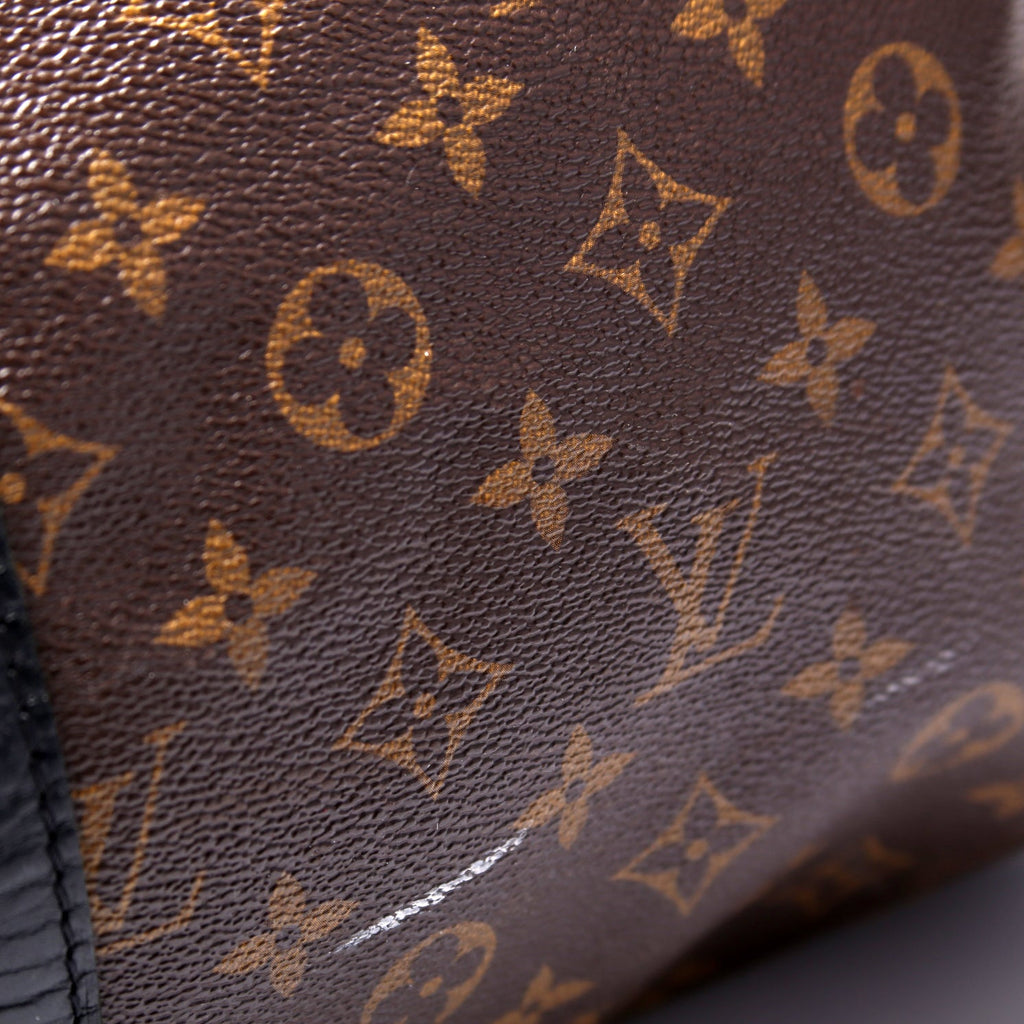 Keepall 55 Bandouliere Macassar Monogram