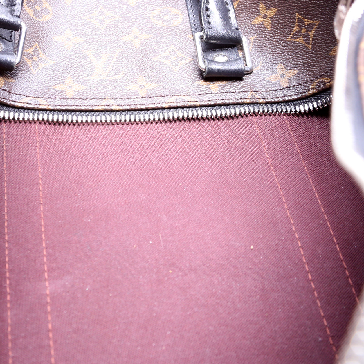 Keepall 55 Bandouliere Macassar Monogram