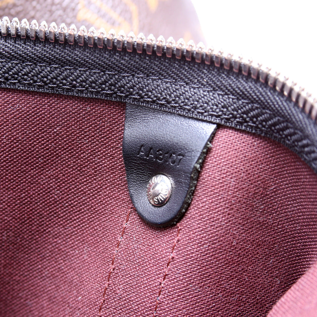 Keepall 55 Bandouliere Macassar Monogram