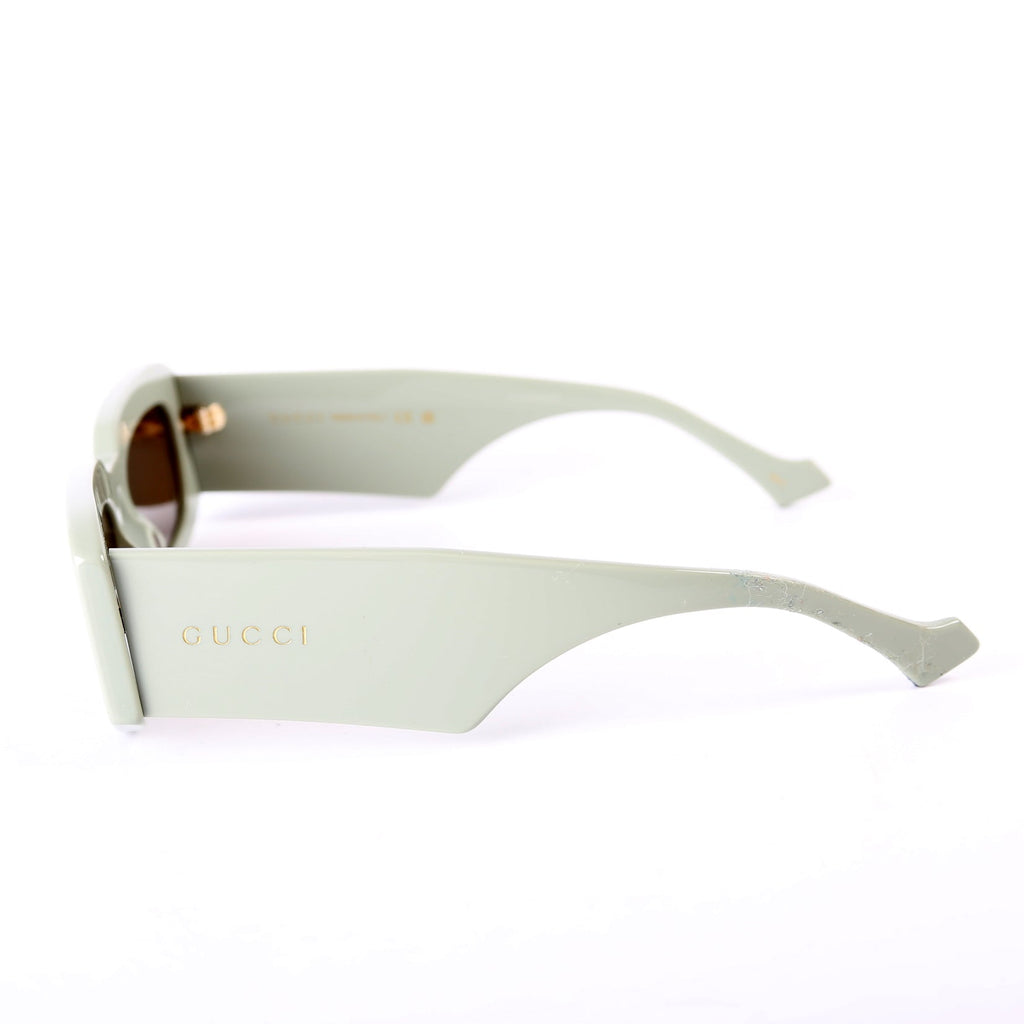 GG1426S Rectangle Sunglasses Green