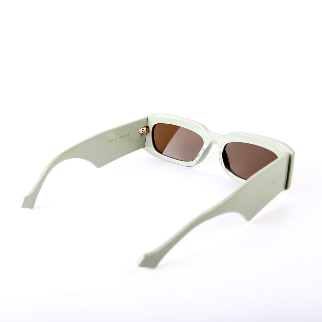GG1426S Rectangle Sunglasses Green