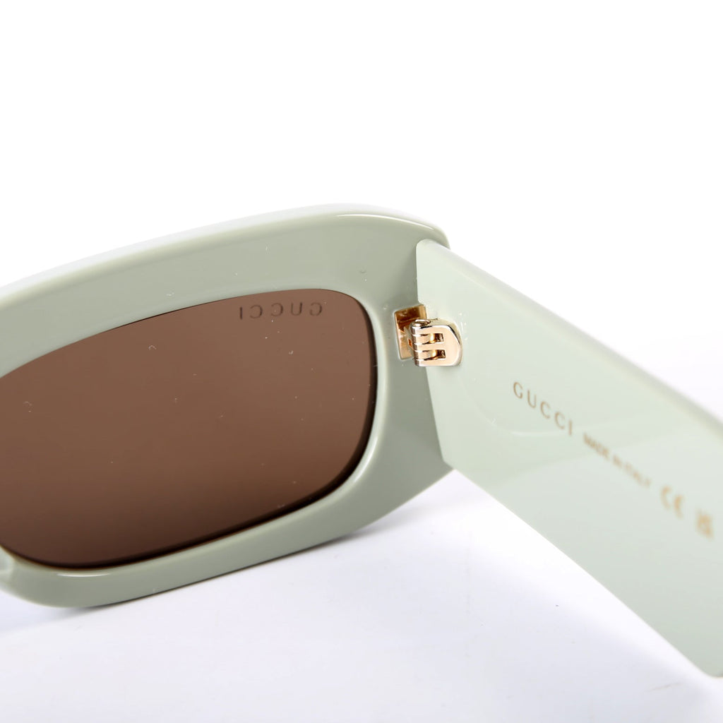 GG1426S Rectangle Sunglasses Green