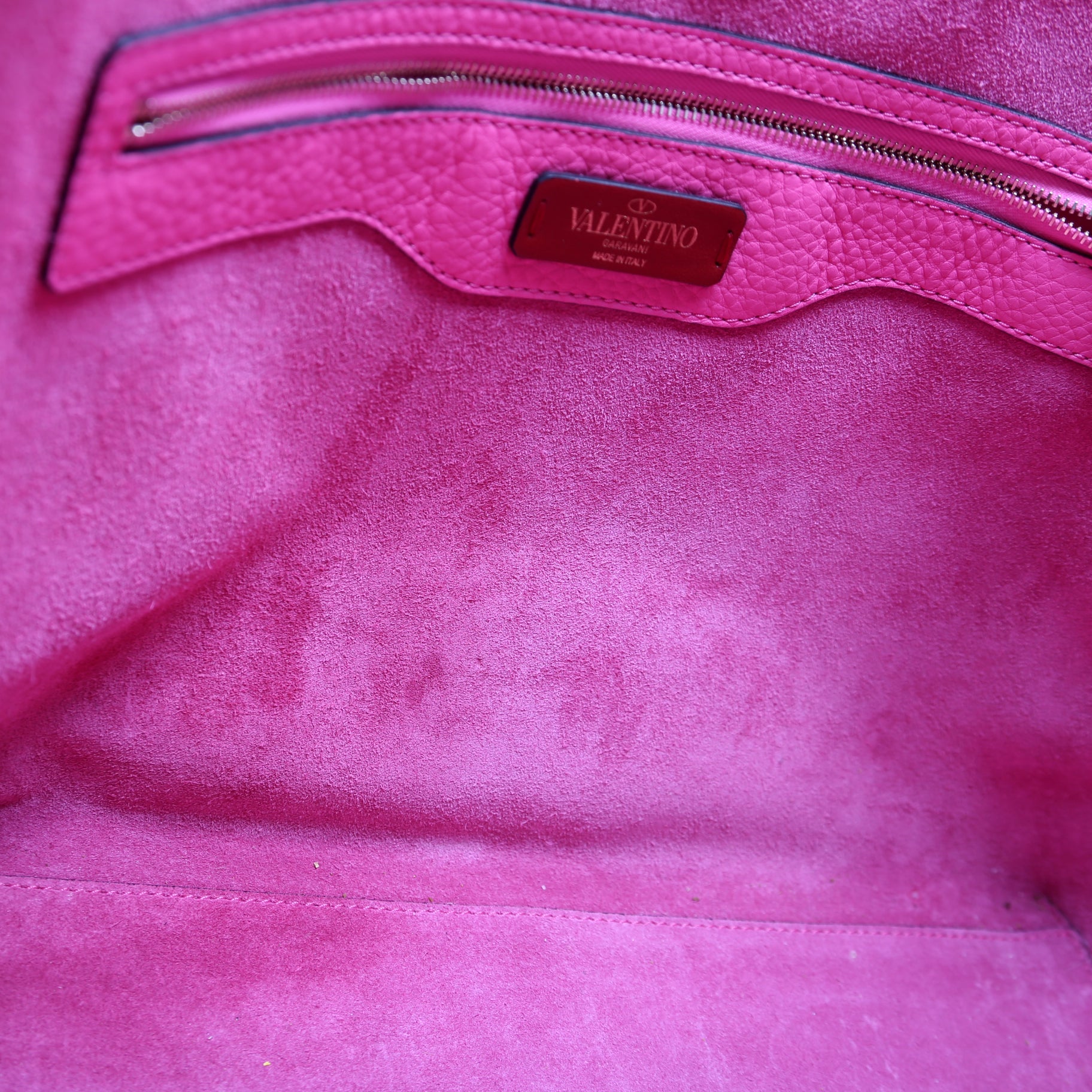 Rockstud Large Shopping Tote Pink