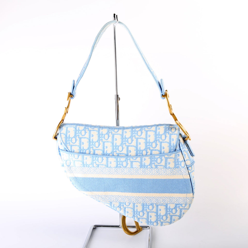 Saddle Bag Logo Oblique Blue