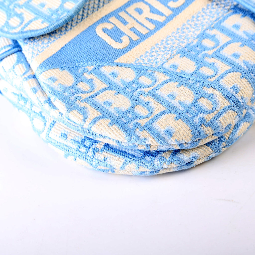 Saddle Bag Logo Oblique Blue