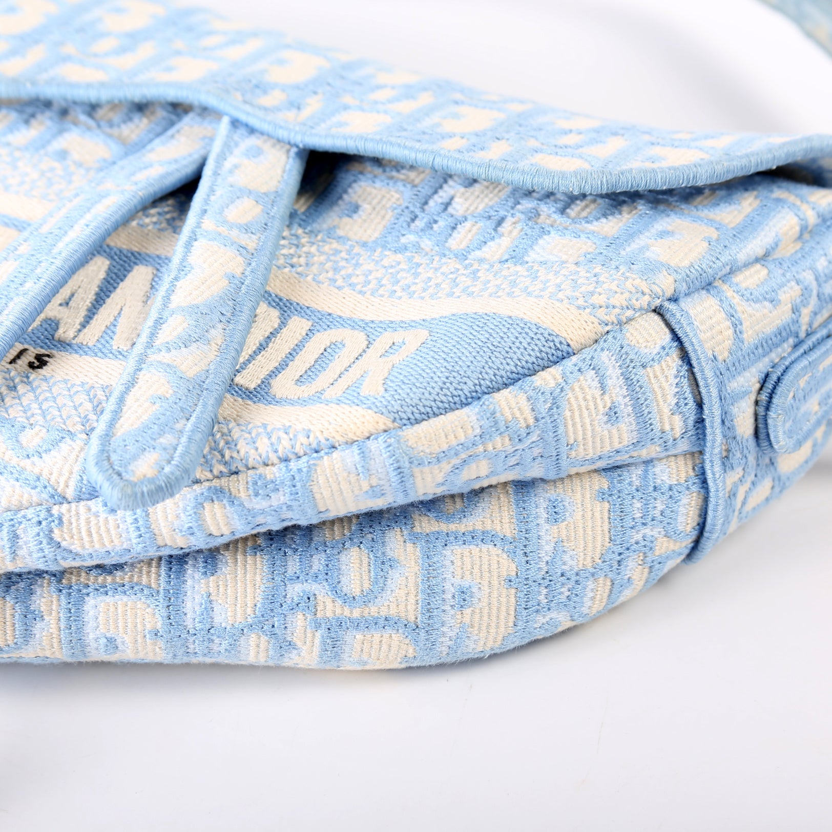 Saddle Bag Logo Oblique Blue