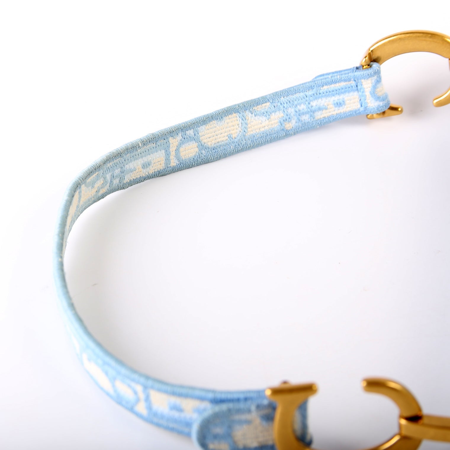 Saddle Bag Logo Oblique Blue
