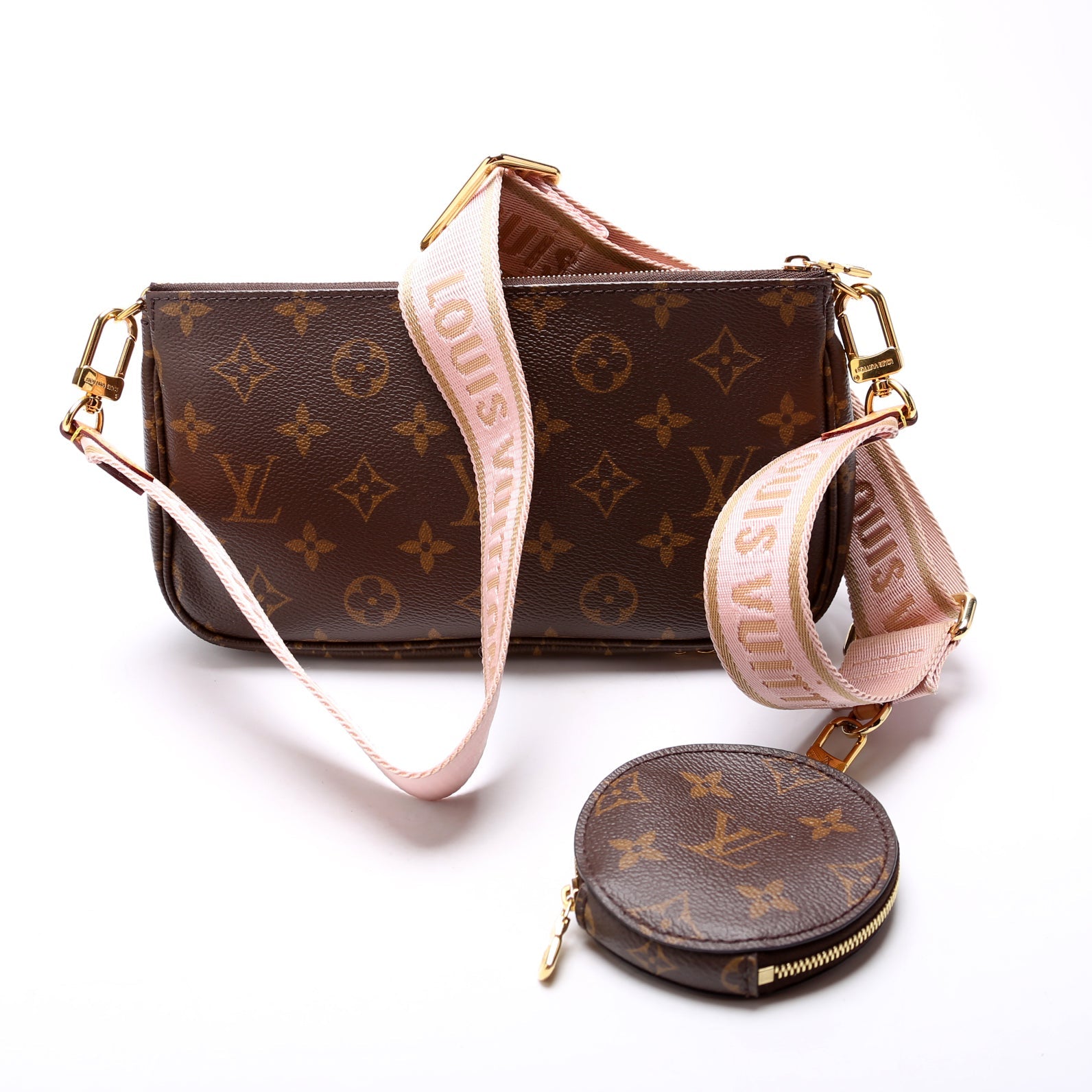 Multi Pochette Monogram Pink