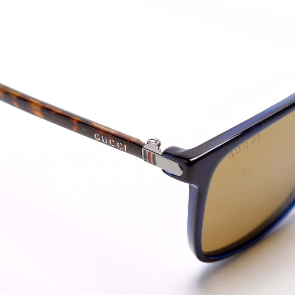 GG0017S Wayfarer Sunglasses Navy/Brown