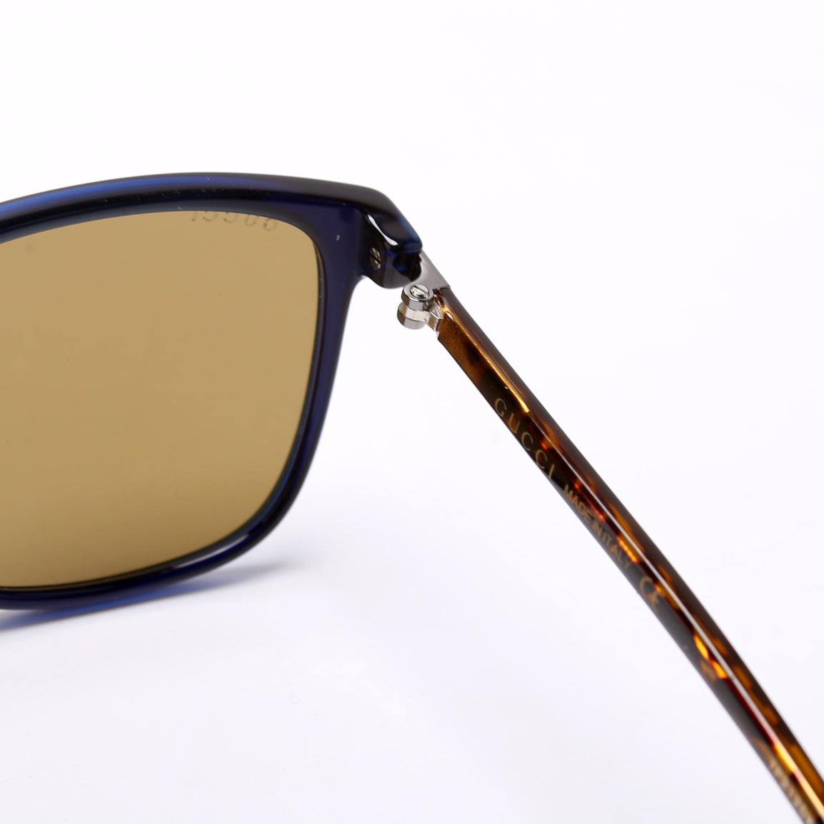 GG0017S Wayfarer Sunglasses Navy/Brown