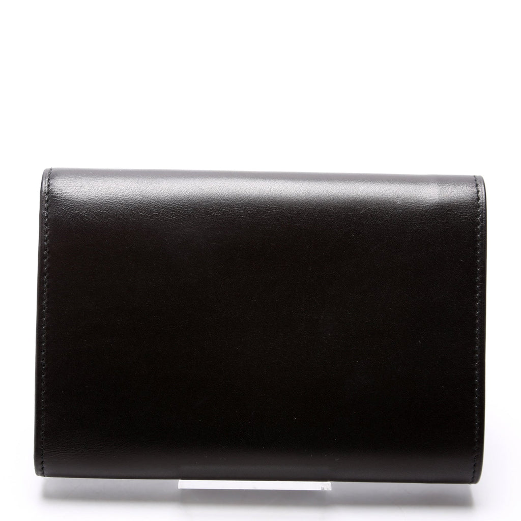 Vitello Trifold Wallet Black