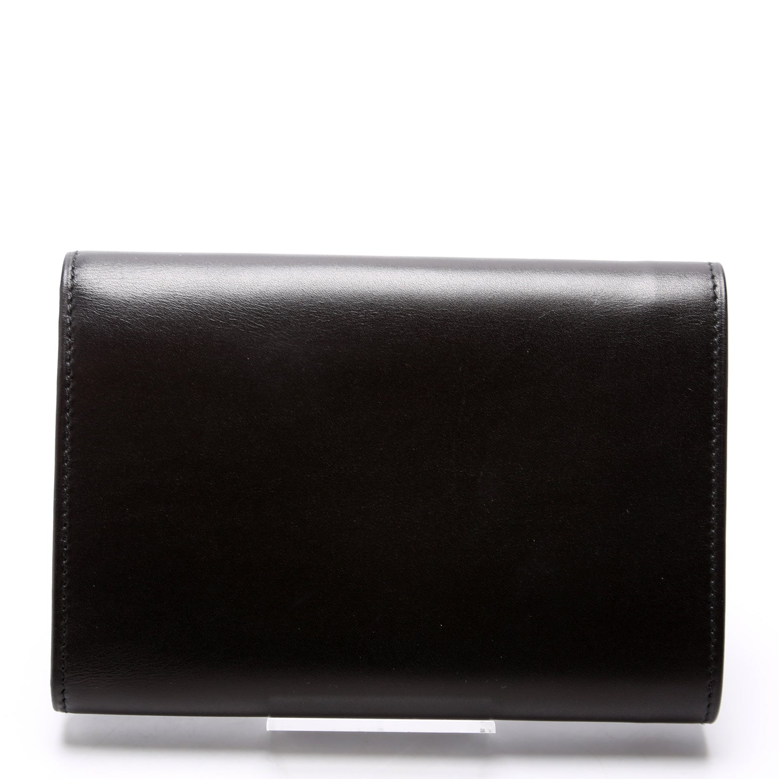 Vitello Trifold Wallet Black