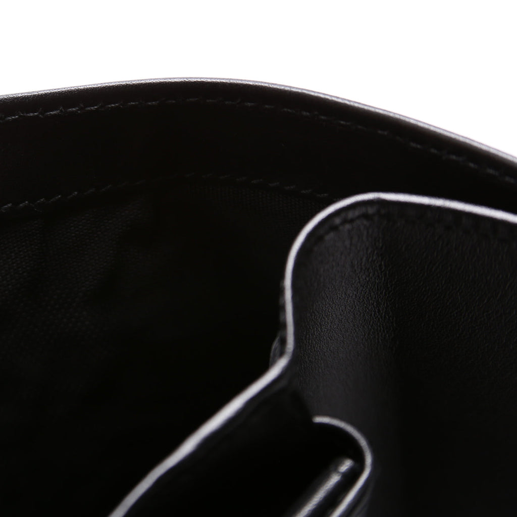 Vitello Trifold Wallet Black