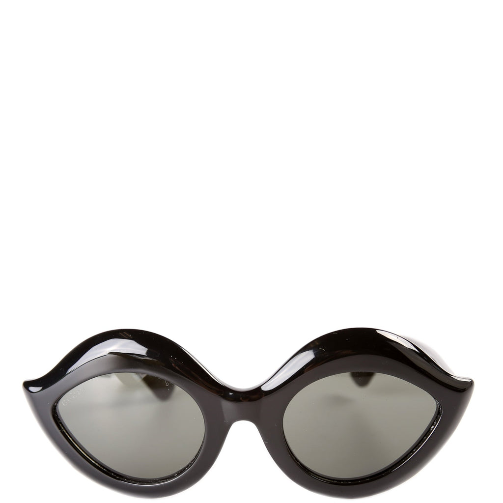 GG 0085/S Cat Eye Sunglasses Black