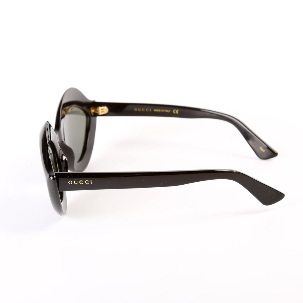GG 0085/S Cat Eye Sunglasses Black