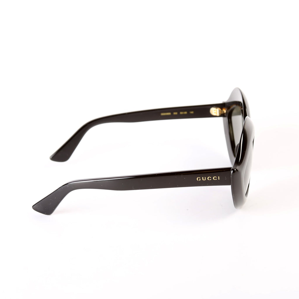 GG 0085/S Cat Eye Sunglasses Black