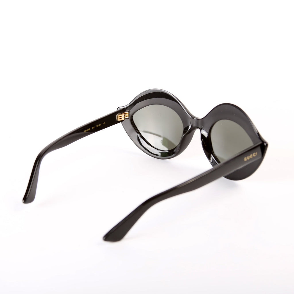 GG 0085/S Cat Eye Sunglasses Black