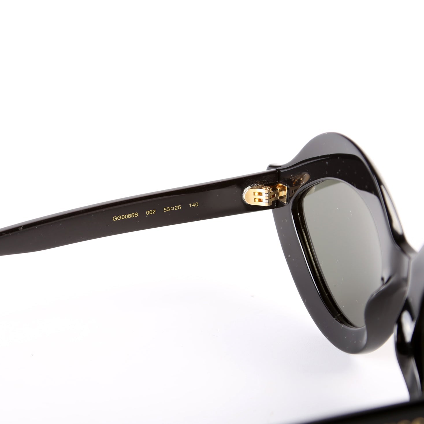 GG 0085/S Cat Eye Sunglasses Black
